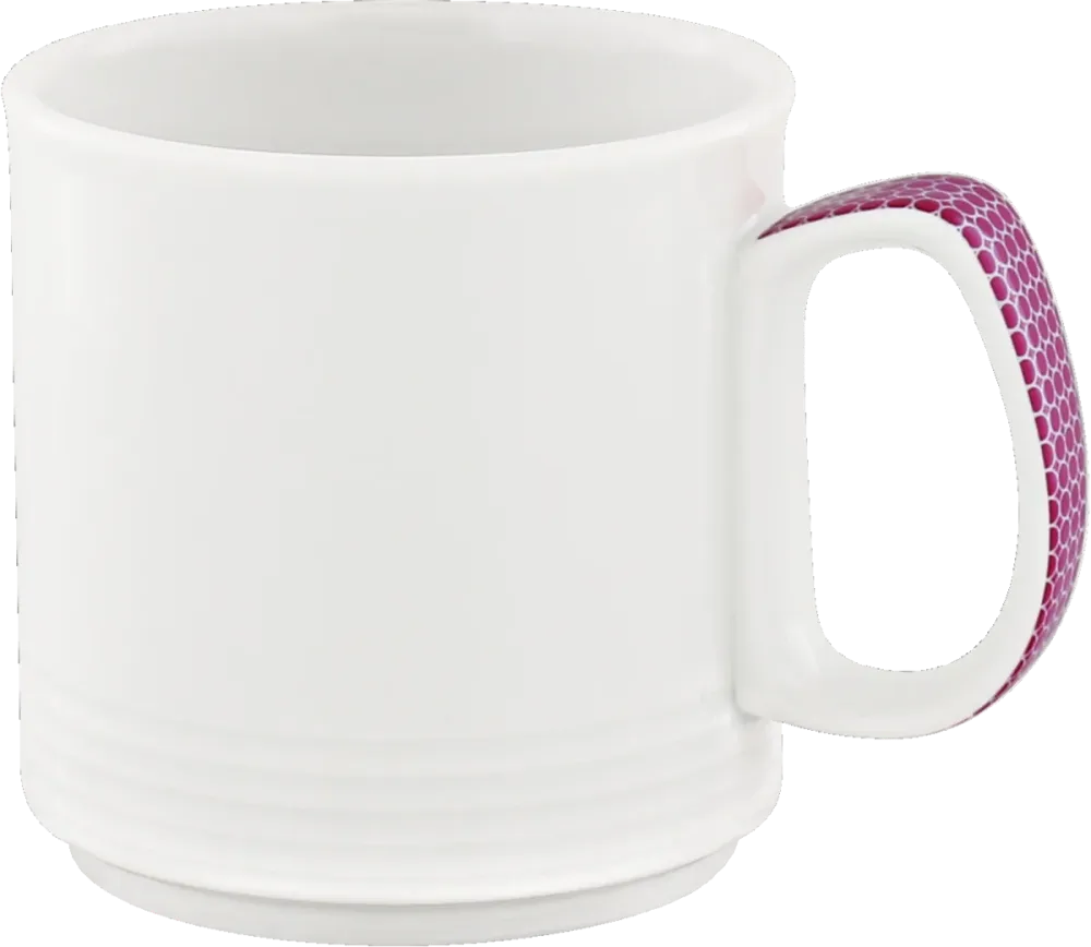Mug special stackable embossed 0.27l