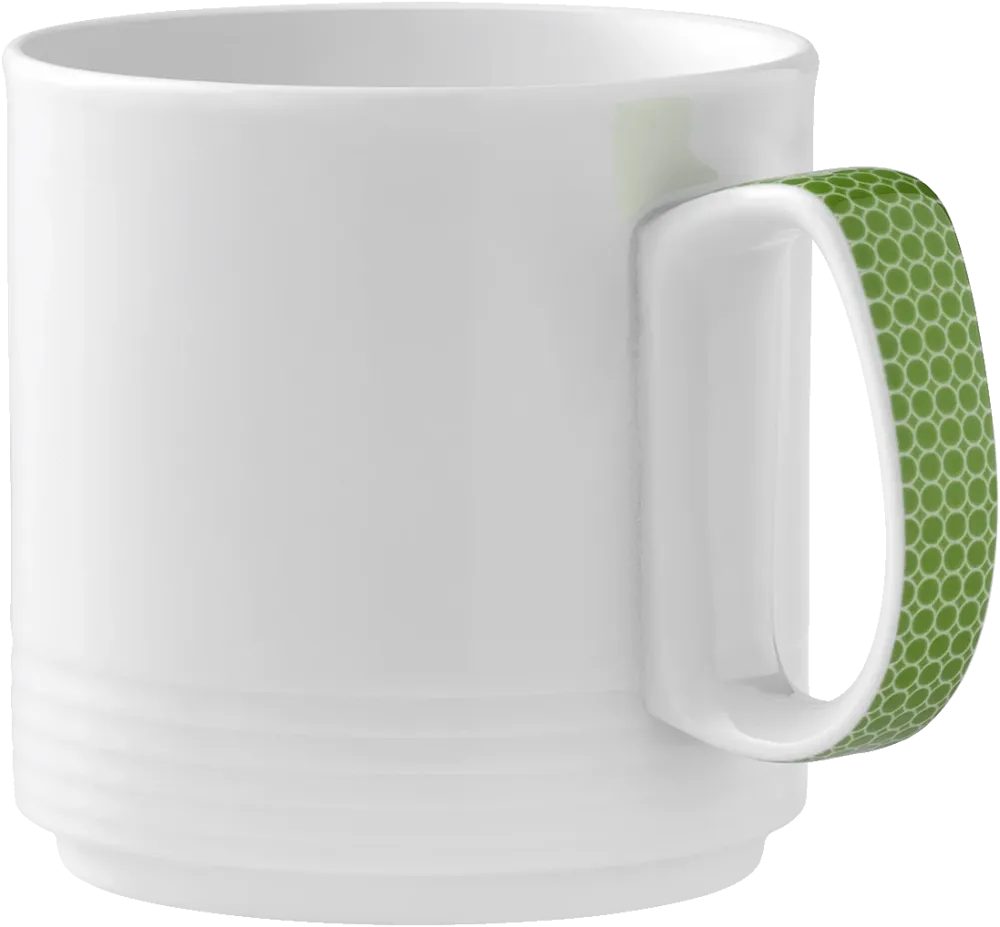 Mug special stackable embossed 0.27l