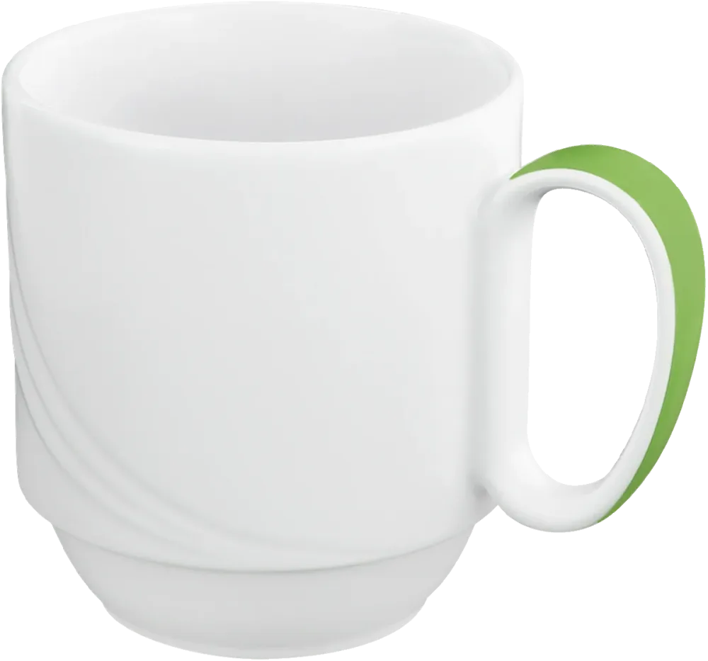 Mug special stackable embossed 0.28l
