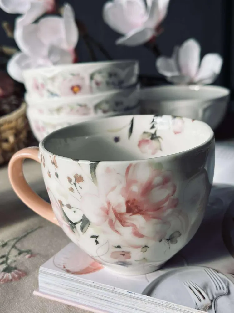 Mugg Flora Rosa