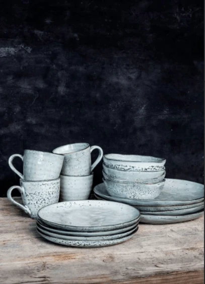 Mugg från House Doctor - Grey/Blue keramik