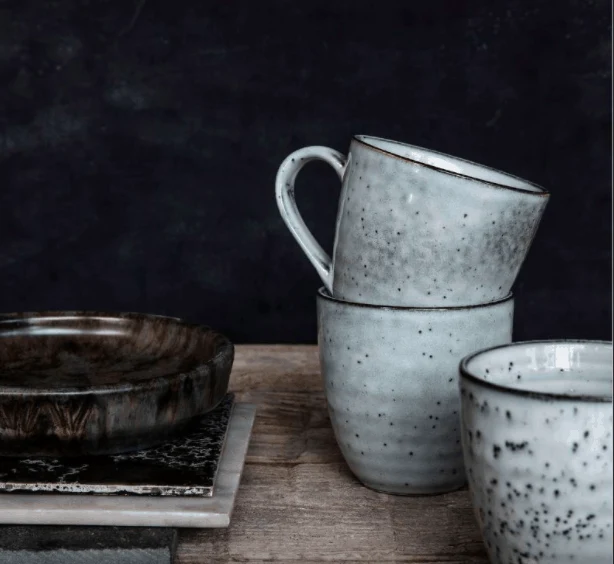 Mugg från House Doctor - Grey/Blue keramik