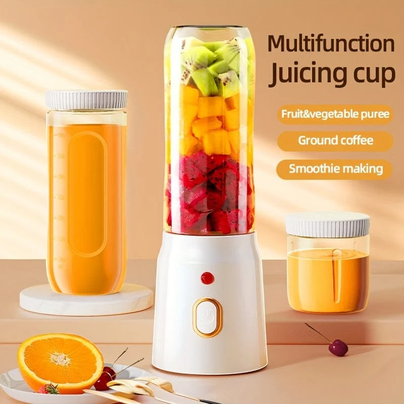Multifunktionell USB-uppladdningsbar mixer: Juicefrukter, grönsaker, is, smoothie