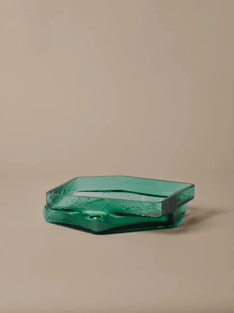 Muro Centrepiece - Recycled Green
