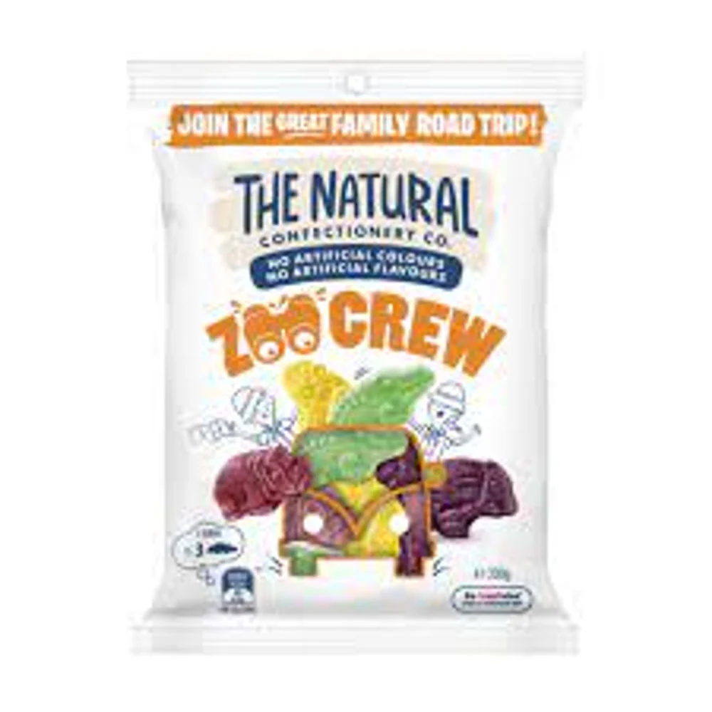 Natural Confectionery Zoo Crew (18x200g)