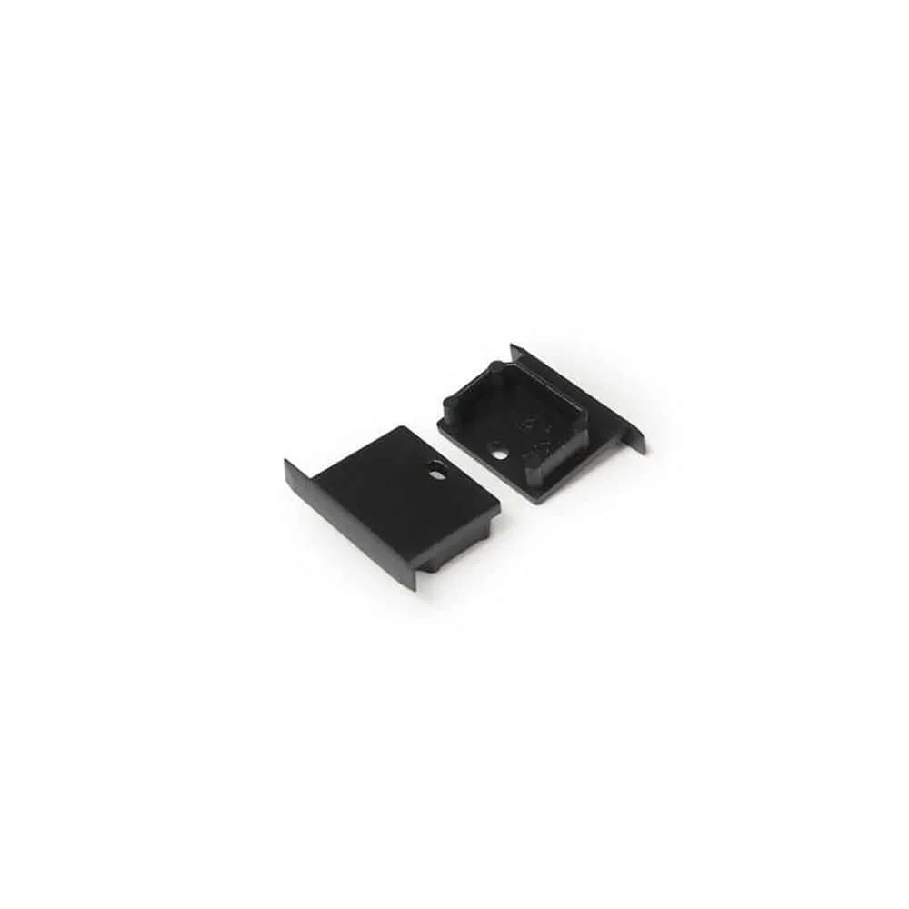 Ändstycken set om 2 för installation av LED-profiler