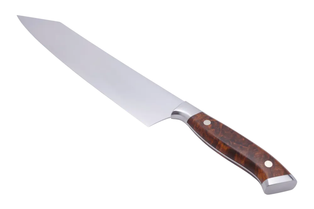Nenox 240 mm bred Kiritsuke Desert Ironwood