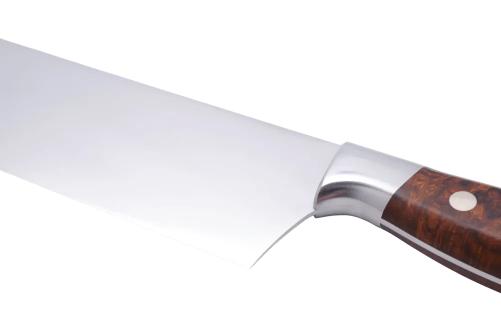 Nenox 240 mm bred Kiritsuke Desert Ironwood