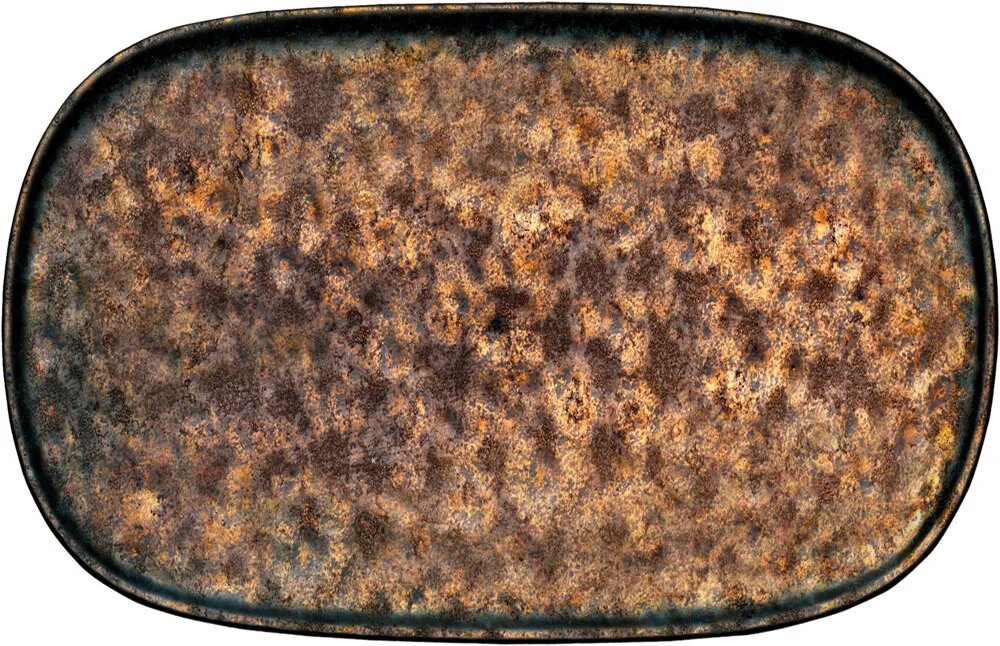 NIVO METALLIC Platter flat coupe 17cm