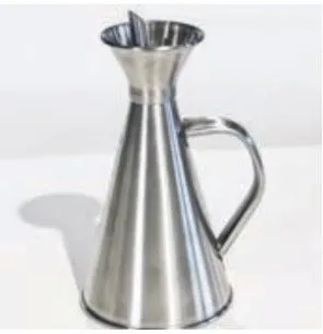 Olivoljekanna rostfri 250 mL