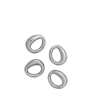Orrith Napkin Rings - Set 4 - Silver