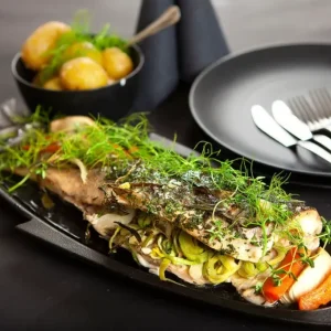 Outset Fiskgrillpanna i gjutjärn
