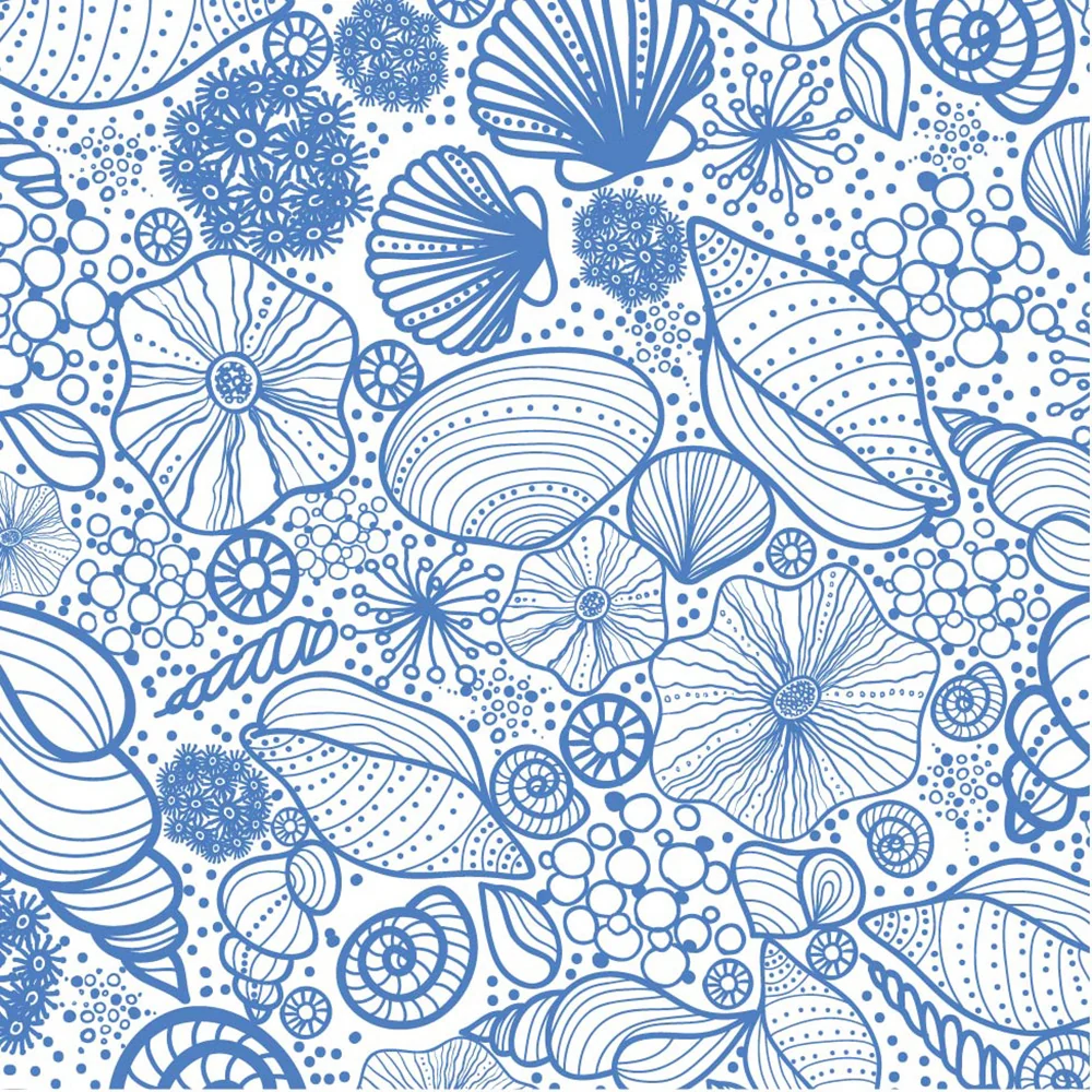 Papper+Design Luncheon -servetter (Seashell Pattern)
