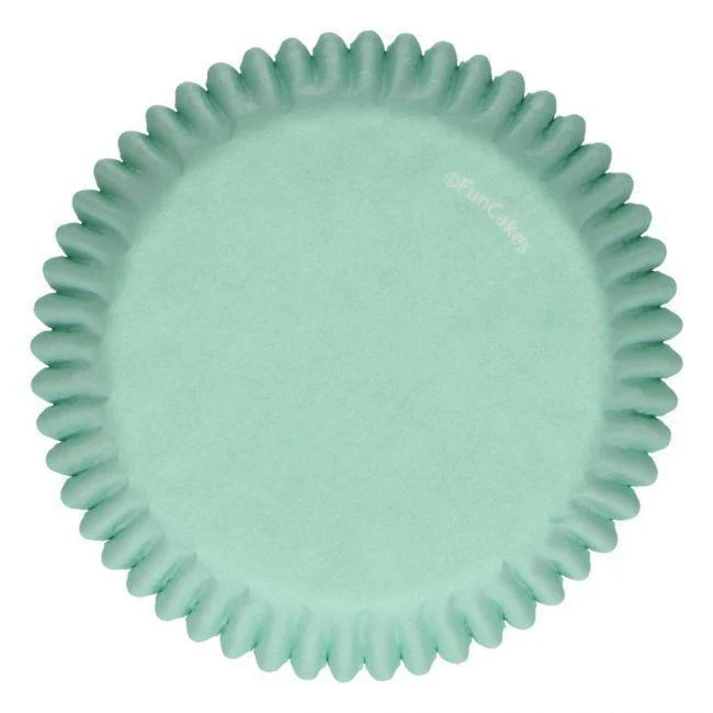 48 Pastellgröna Muffinsformar