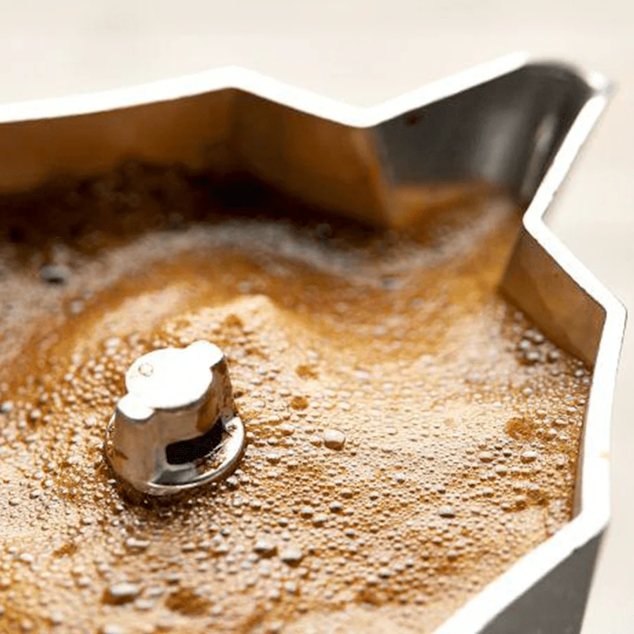 ESPRESSOBILAR KAFFEMASKIN RÖD 3 KUP PEZZETTI