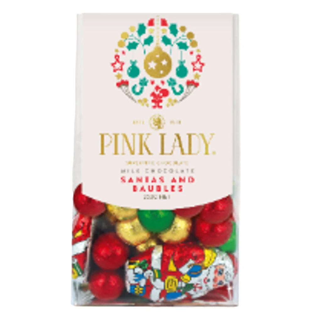Pink Lady Santa och Baubles 232G