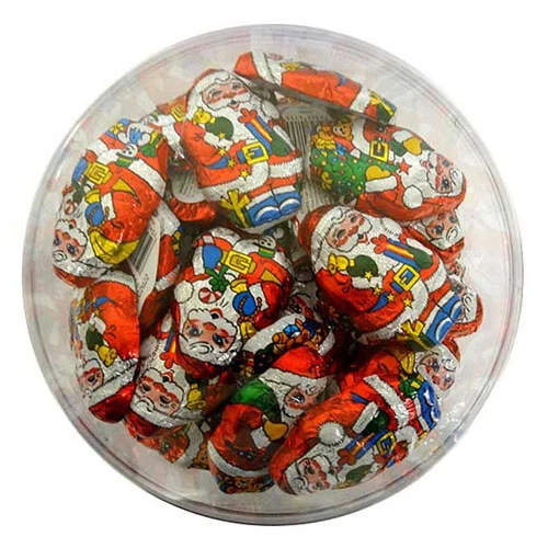Pink Lady Solid Milk Chocolate Santas 2 kg (APX 100 st/badkar)