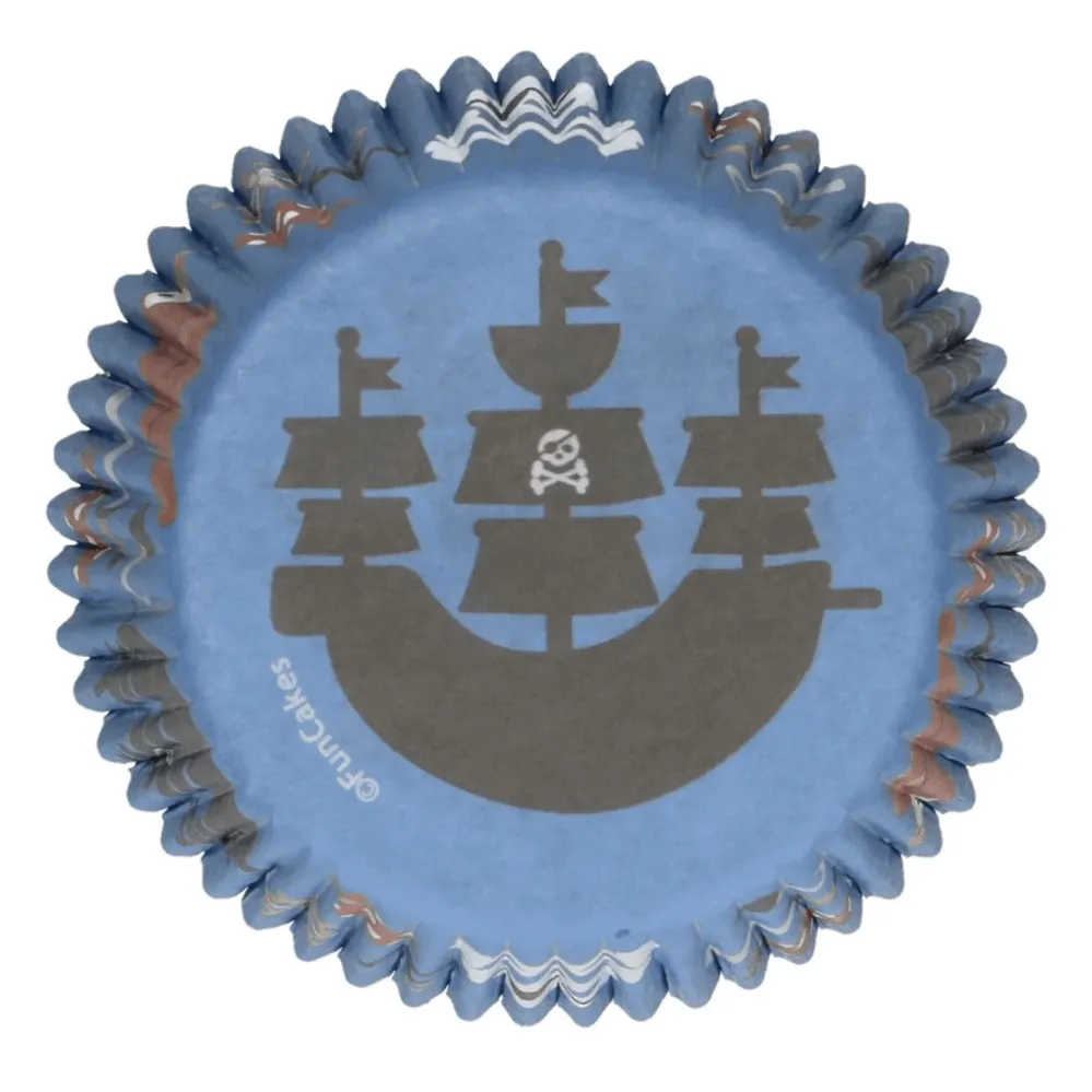 48 Piratmuffinsformar