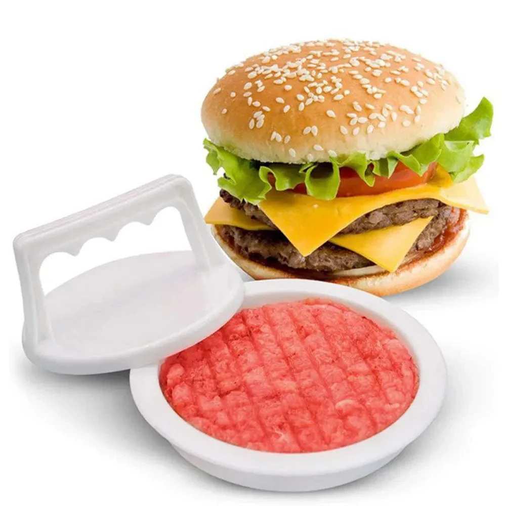 Plastisk Hamburgerpress för BBQ och Grill