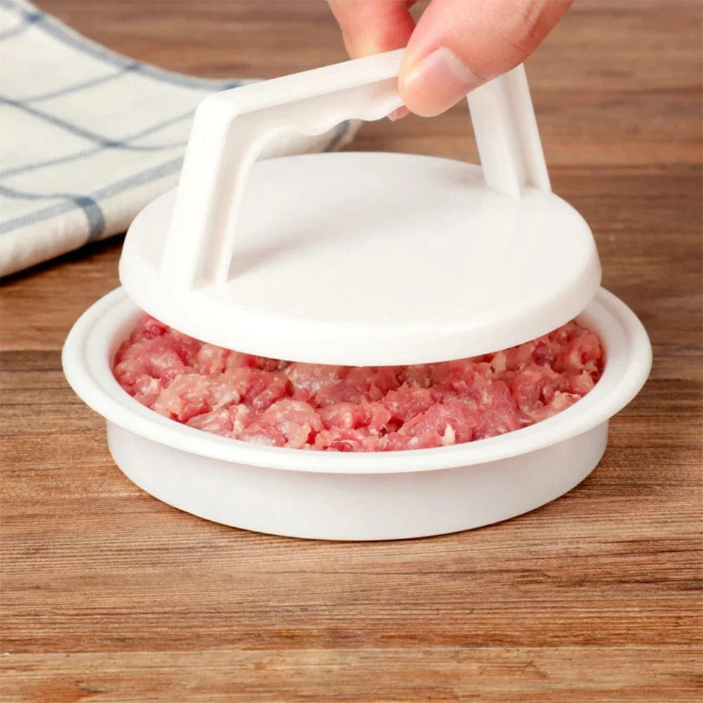 Plastisk Hamburgerpress för BBQ och Grill