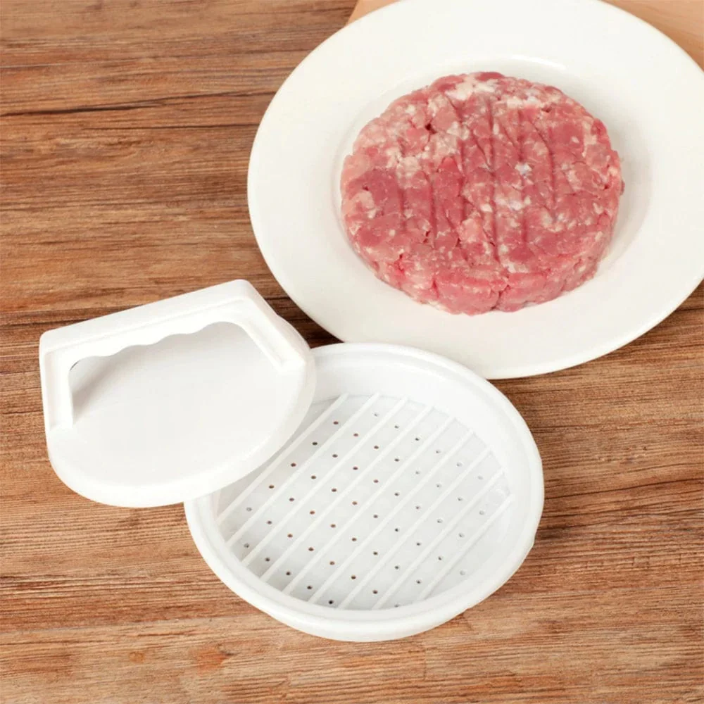 Plastisk Hamburgerpress för BBQ och Grill