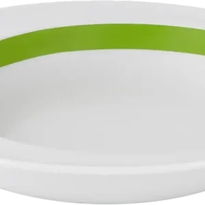 Plate comfort deep round rim embossed 23cm