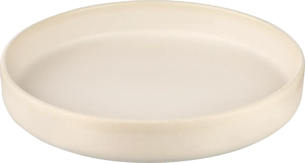 Plate deep high rim cashmere 24cm