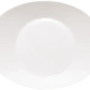 Plate deep oval 18cm