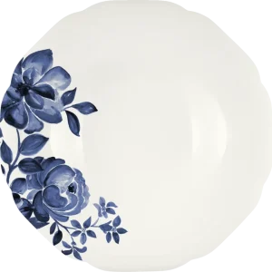 Plate deep round coupe embossed 24cm