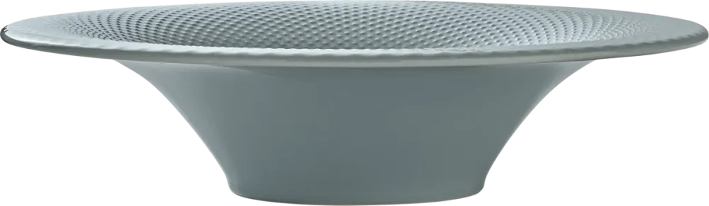 Plate deep round coupe embossed sky 27cm