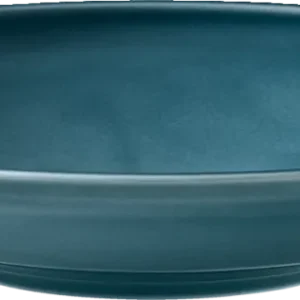 Plate deep round coupe PETROL BLUE 28cm