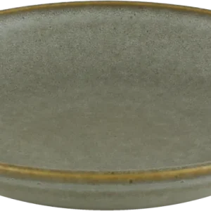 Plate deep round coupe smoke 25cm