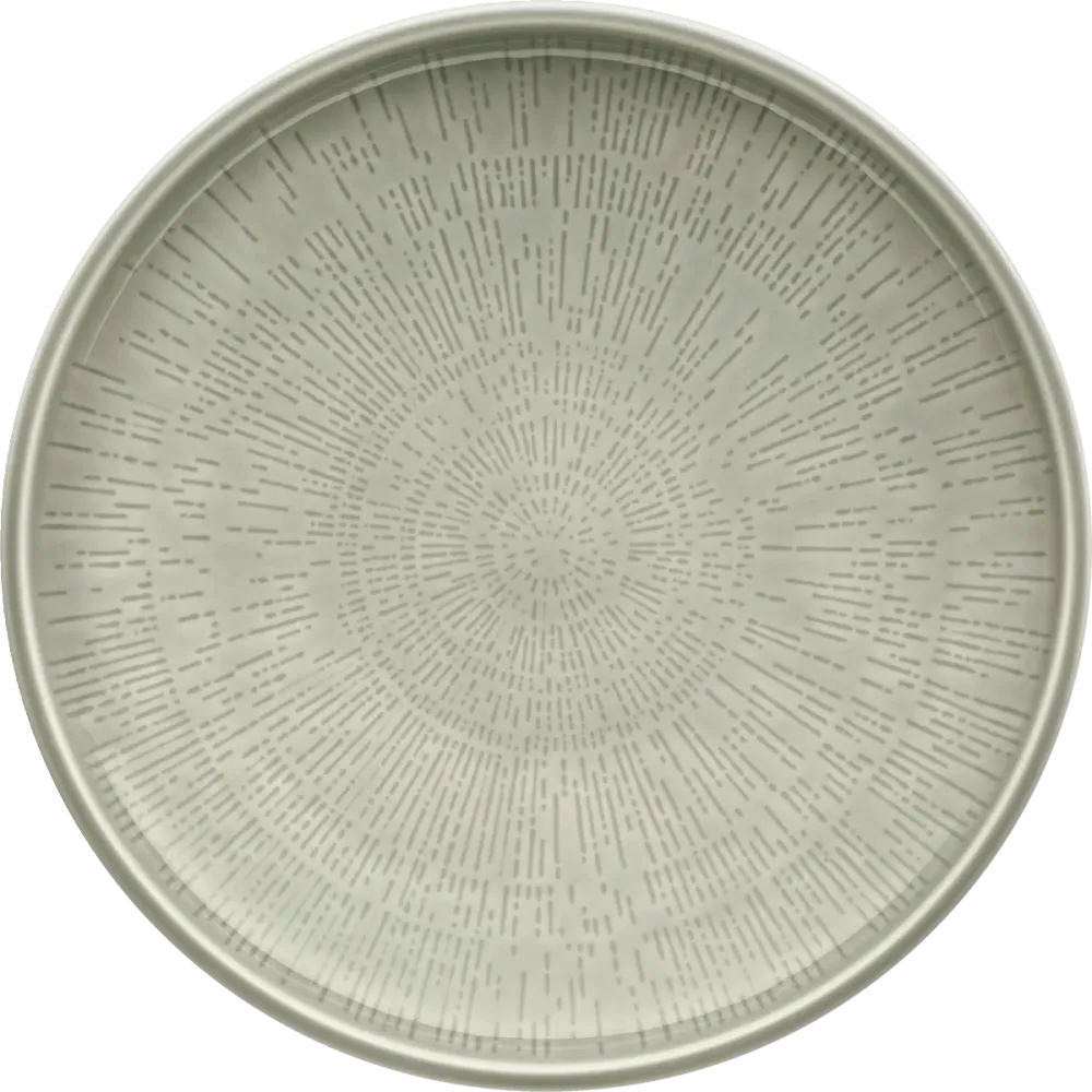 Plate deep round coupe structure STEAM 26cm