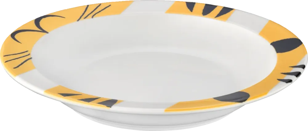 Plate deep round rim 21cm