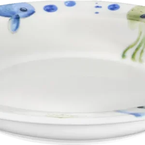Plate deep round rim 21cm