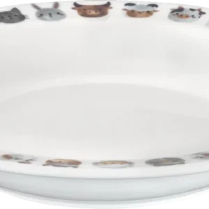 Plate deep round rim 21cm