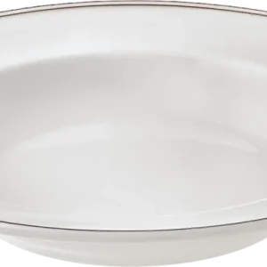 Plate deep round rim 23cm