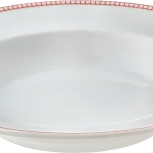 Plate deep round rim 23cm