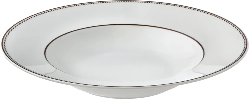Plate deep round rim 28cm