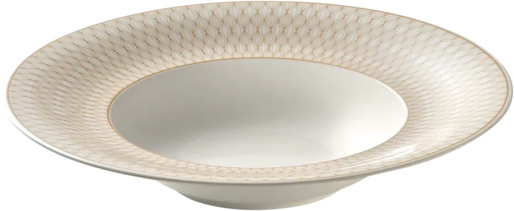 Plate deep round rim 28cm