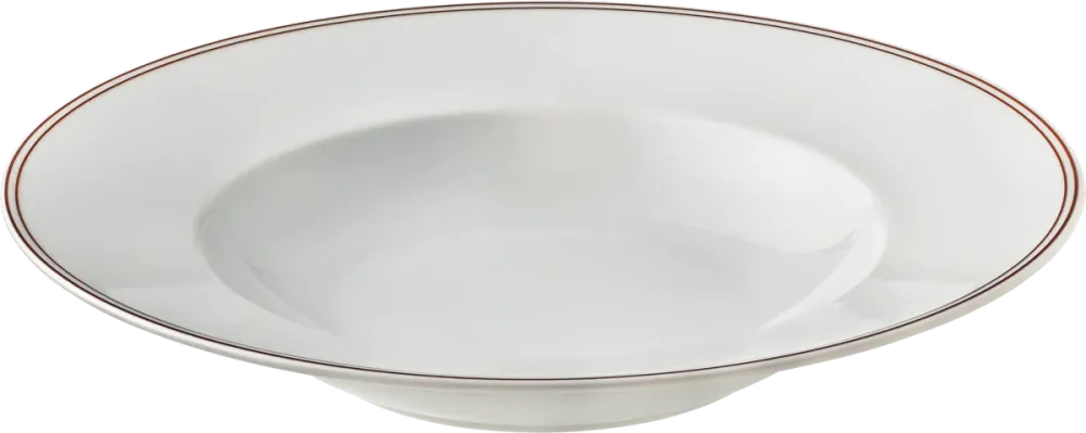 Plate deep round rim 28cm