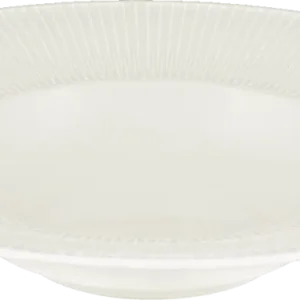 Plate deep round rim embossed 28cm