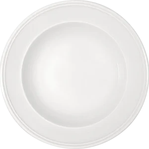 Plate deep round steep rim 25cm