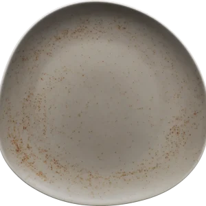 Plate flat asymmetric coupe 22cm