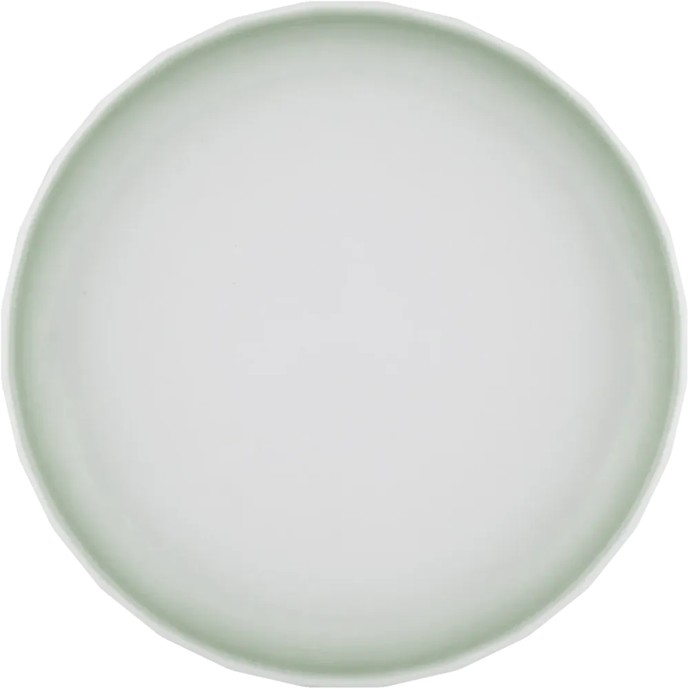 Plate flat round 15cm