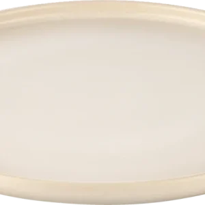 Plate flat round cashmere 27cm