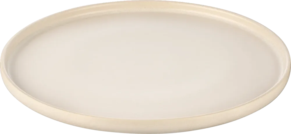 Plate flat round cashmere 27cm