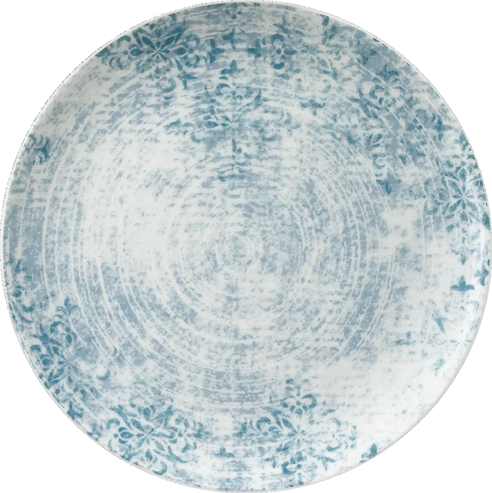 Plate flat round coupe 17cm