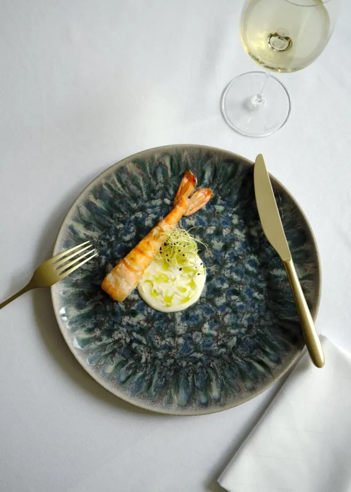 Plate flat round coupe 21cm
