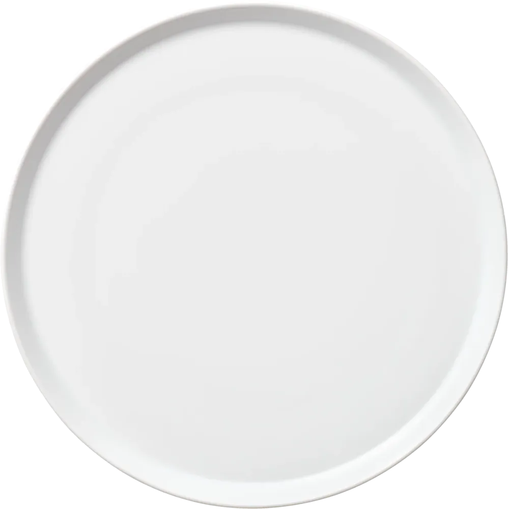 Plate flat round coupe 30cm